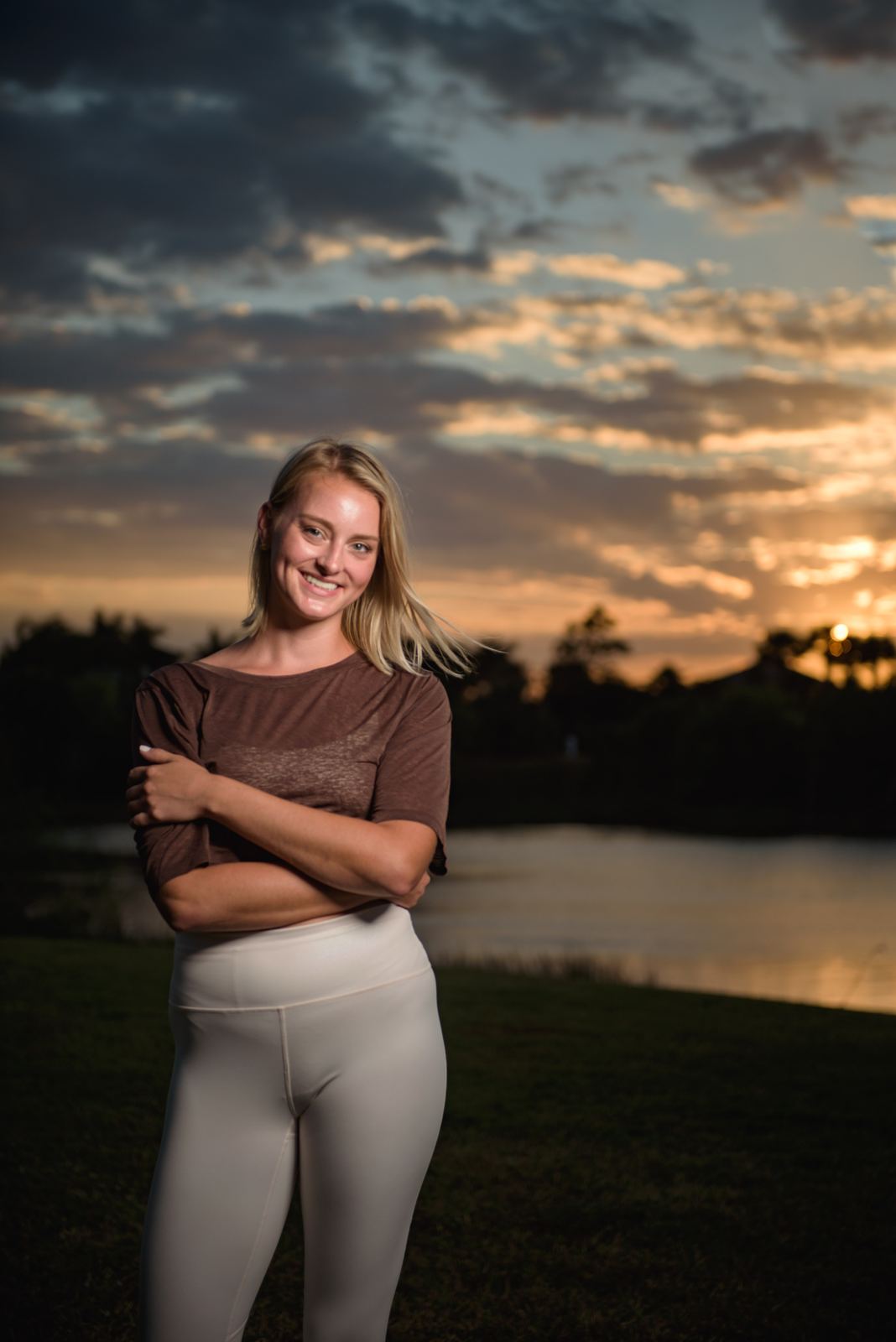 Portrait of Corey Heyman at sunset
